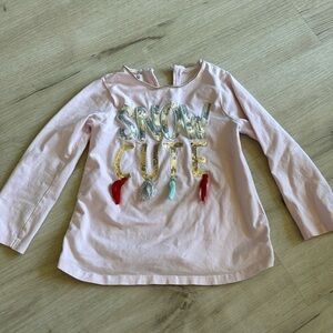 Mud pie snow cute top size 2-3T
